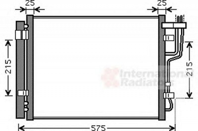 VAN WEZEL 82005189 -  Конденсатор, кондиционер